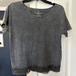 AE gray tee
